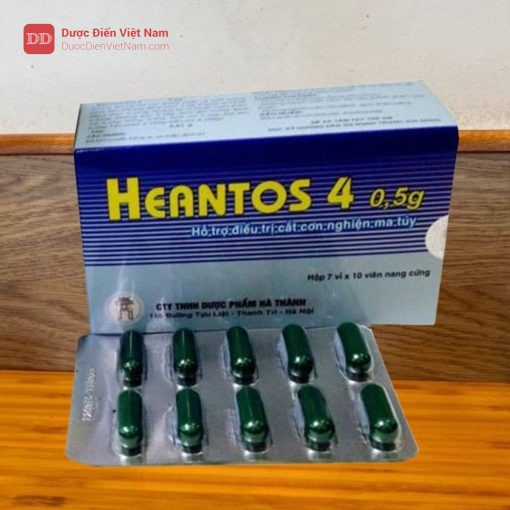 Heantos 4 - Giúp hỗ trợ điều trị cai nghiện các chất thuộc nhóm opiat