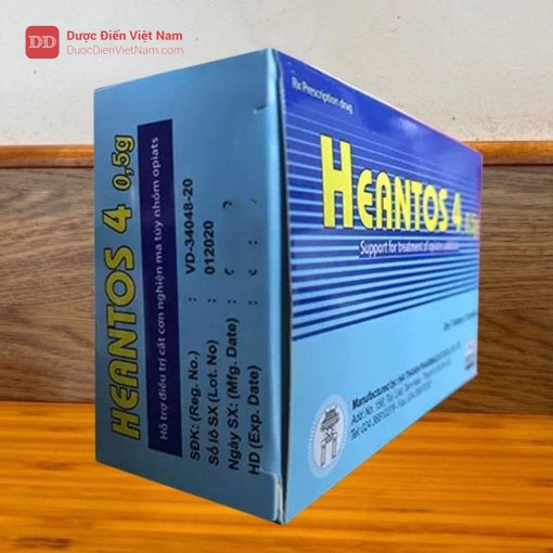 Heantos 4 - Giúp hỗ trợ điều trị cai nghiện các chất thuộc nhóm opiat