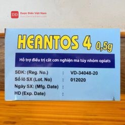 Heantos 4 - Giúp hỗ trợ điều trị cai nghiện các chất thuộc nhóm opiat