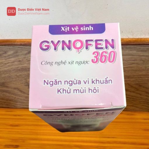 Xịt GYNOFEN - Giúp vệ sinh vùng kín, ngăn ngừa vi khuẩn, nấm