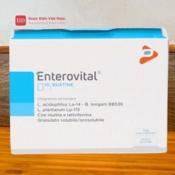 Men vi sinh ENTEROVITAL - Giúp giảm các triệu chứng đau bụng, rối loạn tiêu hóa