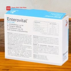 Men vi sinh ENTEROVITAL - Giúp giảm các triệu chứng đau bụng, rối loạn tiêu hóa