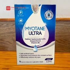 Nước mắt nhân tạo Myotane Ultra - Giúp bôi trơn, nuôi dưỡng và bảo vệ mắt