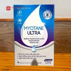 Nước mắt nhân tạo Myotane Ultra - Giúp bôi trơn, nuôi dưỡng và bảo vệ mắt