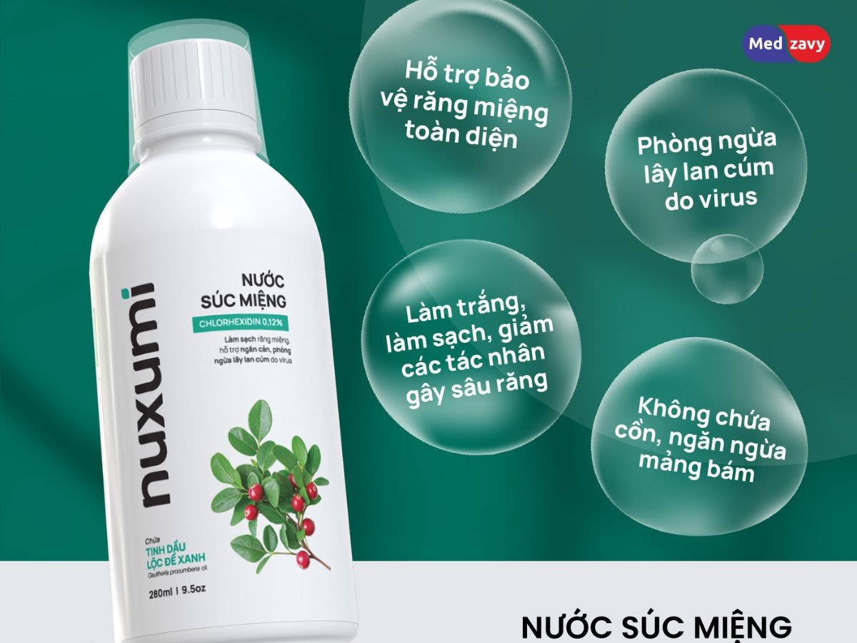 Nước súc miệng Nuxumi