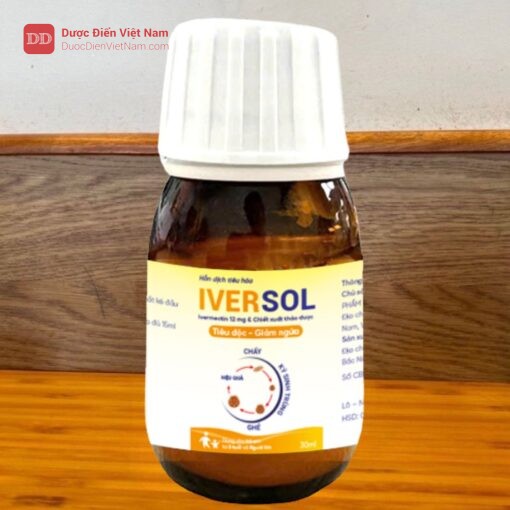 Iversol - Siro uống đánh bay Chấy Ghẻ