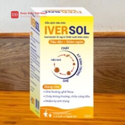 Iversol - Siro uống đánh bay Chấy Ghẻ