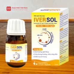 Iversol - Siro uống đánh bay Chấy Ghẻ