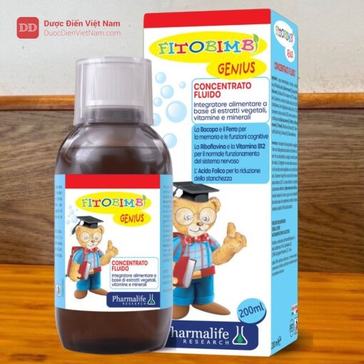 Fitobimbi Genius - Giúp nâng cao khả năng nhận thức, cải thiện trí nhớ