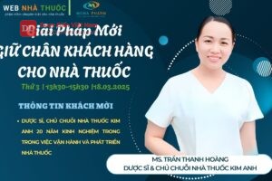 Monapharm đồng hành cùng chuỗi hội thảo giúp nhà thuốc giữ chân khách hàng năm 2025