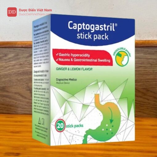 Captogastril - Giải pháp toàn diện giảm nhanh acid, ợ nóng, đầy hơi, khó tiêu