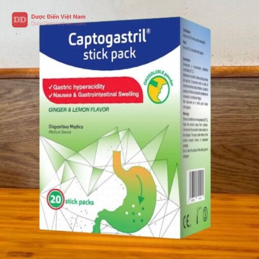 Captogastril - Giải pháp toàn diện giảm nhanh acid, ợ nóng, đầy hơi, khó tiêu