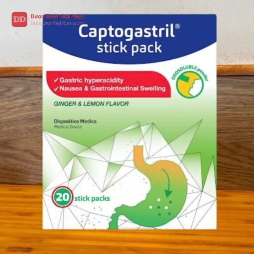 Captogastril - Giải pháp toàn diện giảm nhanh acid, ợ nóng, đầy hơi, khó tiêu