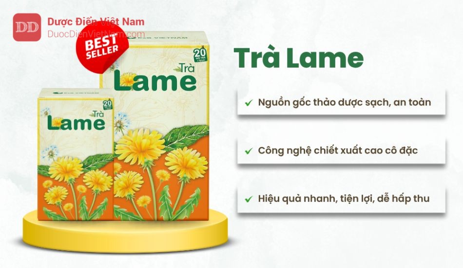 Hiệu quả nhanh chóng với chiết xuất cao cô đặc từ Trà Lame