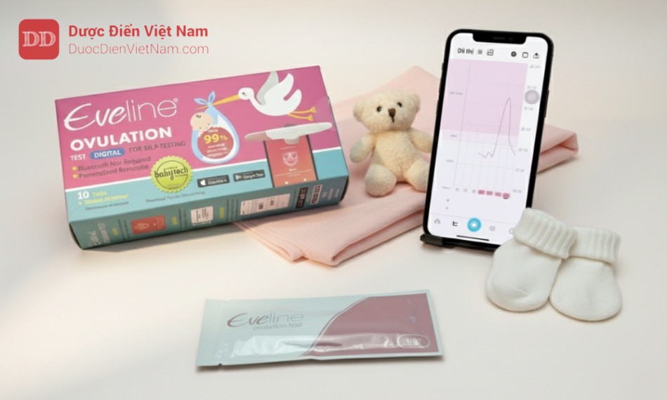 Bộ que thử rụng trứng điện tử Eveline Care