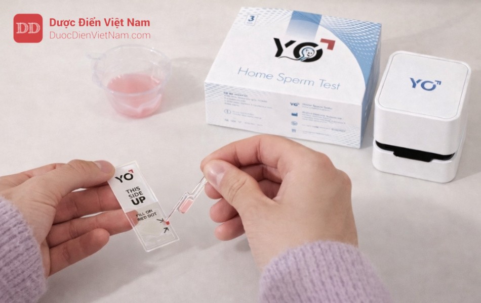 Tự kiểm tra chất lượng tinh binh ngay tại nhà với YO Home Sperm
