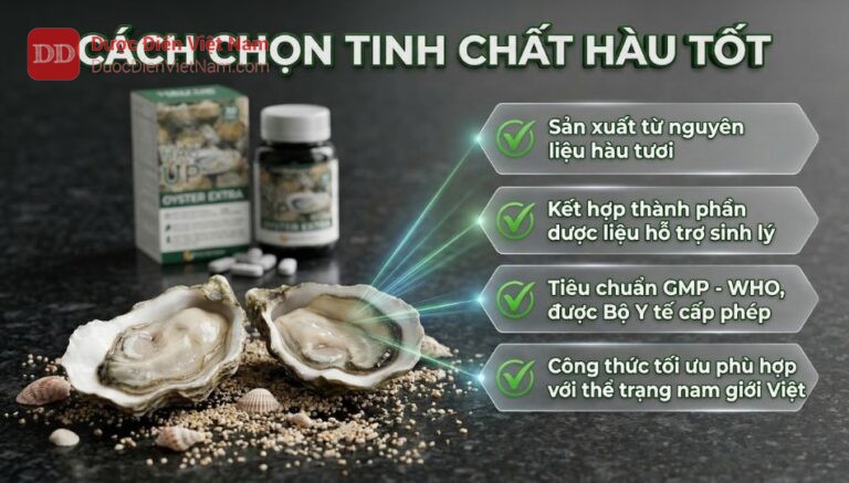 Các tiêu chí chọn đúng tinh chất hàu tốt