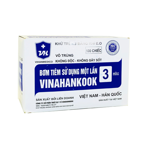 Bơm tiêm Vinahankook 5ml