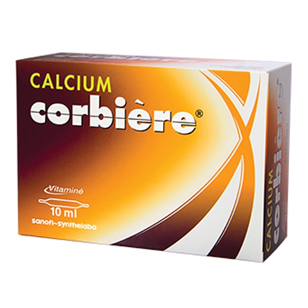 Calcium Corbiere 10ml - Điều trị còi xương, loãng xương