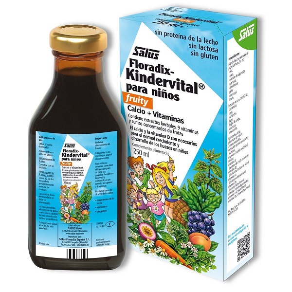 Floradix Kindervital For children Fruity - Giúp trẻ ăn ngon, tăng đề kháng