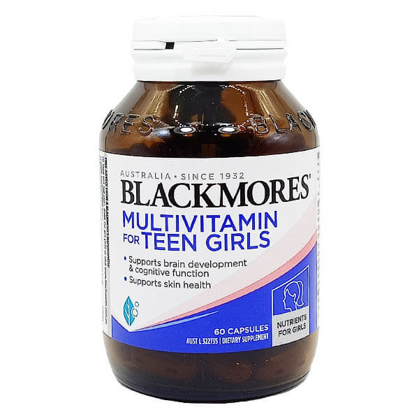 Blackmores Multivitamin for Teen Girls - Bổ sung dinh dưỡng cho bé gái
