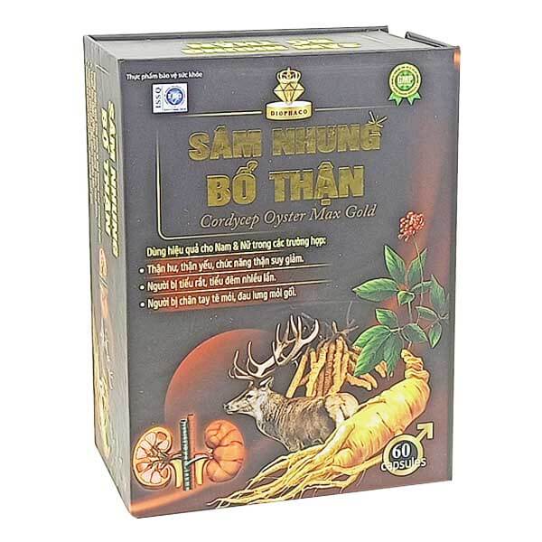Sâm nhung Bổ thận Diophaco - Cải thiện thận hư, tóc bạc sớm