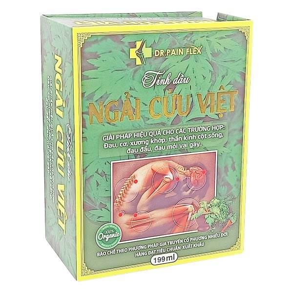 Tinh dầu Ngải Cứu Việt - Giảm đau xương khớp, cảm mạo, sưng bầm