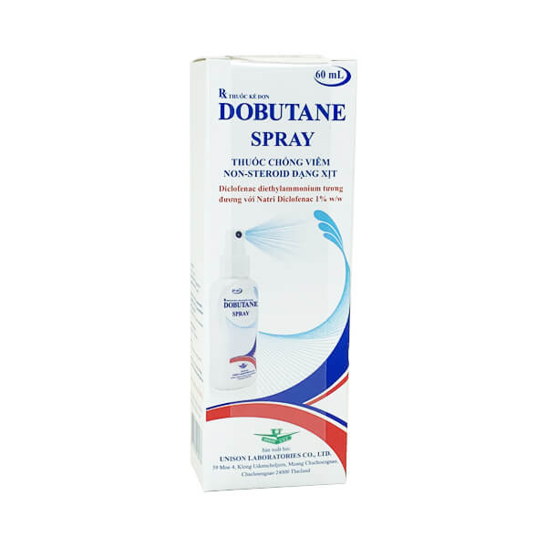 Dobutane spray - Hết đau xương khớp