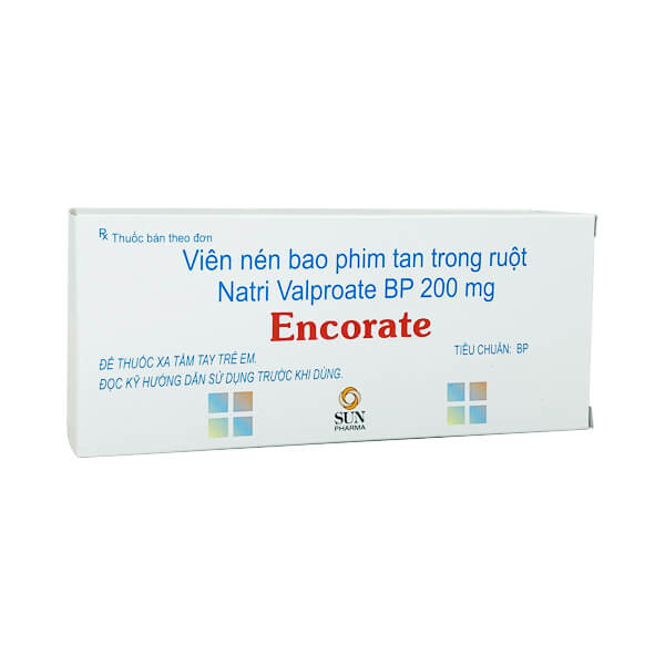 Encorate 200mg - Cắt cơn động kinh nhanh chóng