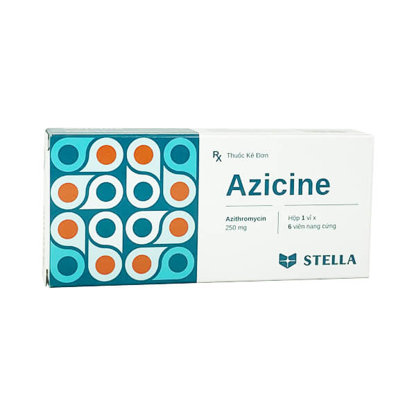 Azicine 250mg (viên) - Đánh bay vi khuẩn gây bệnh