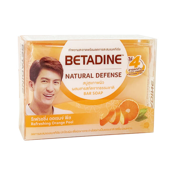 Betadine Natural Defense Bar Soap