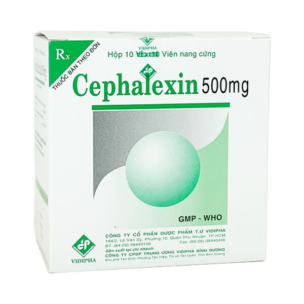 Cephalexin 500mg Vidipha