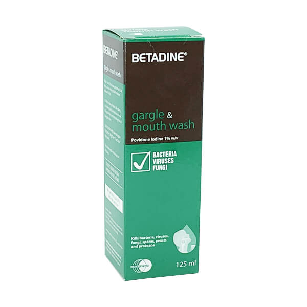 Betadine Gargle & Mouthwash 1%