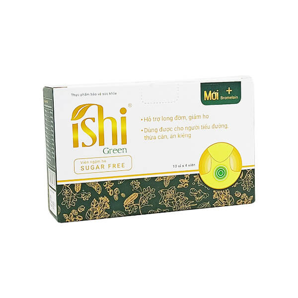 Viên ngậm ho Ishi Green
