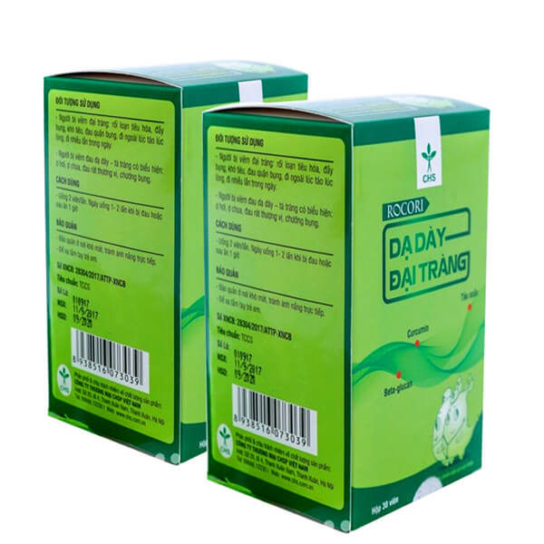 Dạ dày đại tràng Rocori- Cải thiện viêm đại tràng