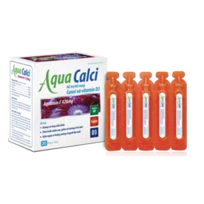 Thuốc Aqua Canxi: Lợi Ích và Hướng Dẫn Sử Dụng Hiệu Quả