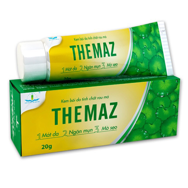 Kem Bôi Da Tinh Chất Rau Má Themaz