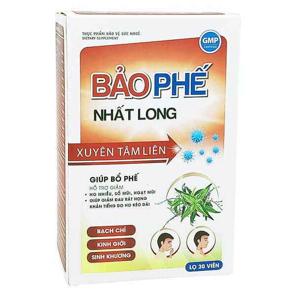 Bảo Phế Nhất Long - Giảm rát họng, khàn tiếng, ho nhiều