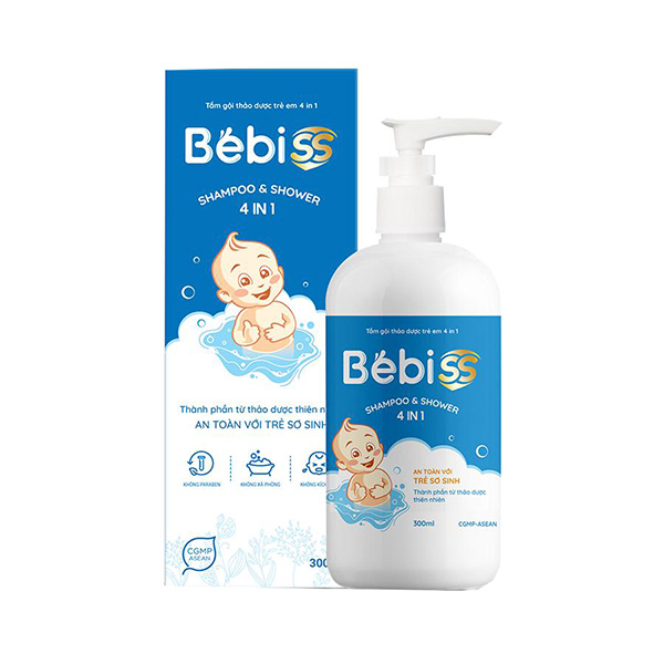 Tắm gội thảo dược trẻ em Bebiss
