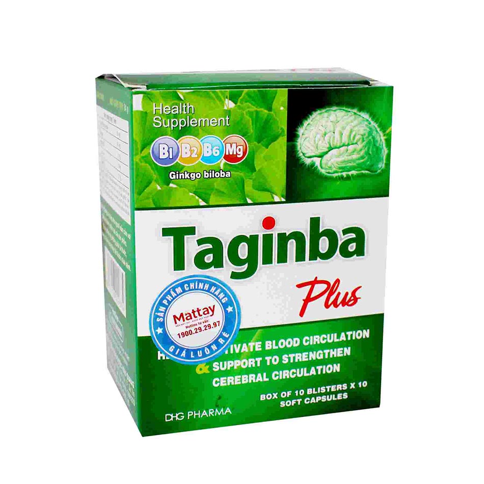 Taginba plus (Hộp 100 viên)