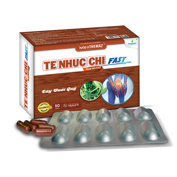 Te Nhuc Chi Fast (Hộp 50 viên)