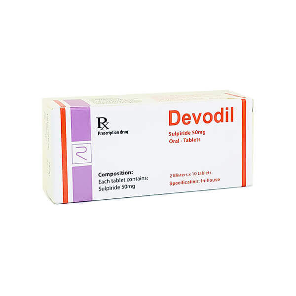 Devodil 50mg - Thuốc điều trị TÂM THẦN