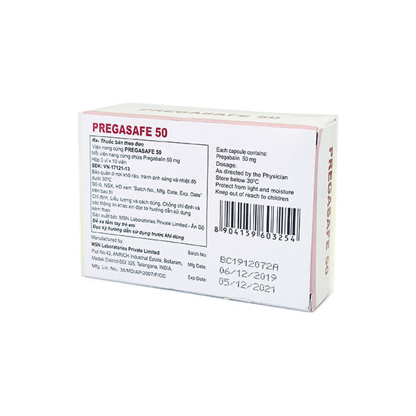 Pregasafe 50mg