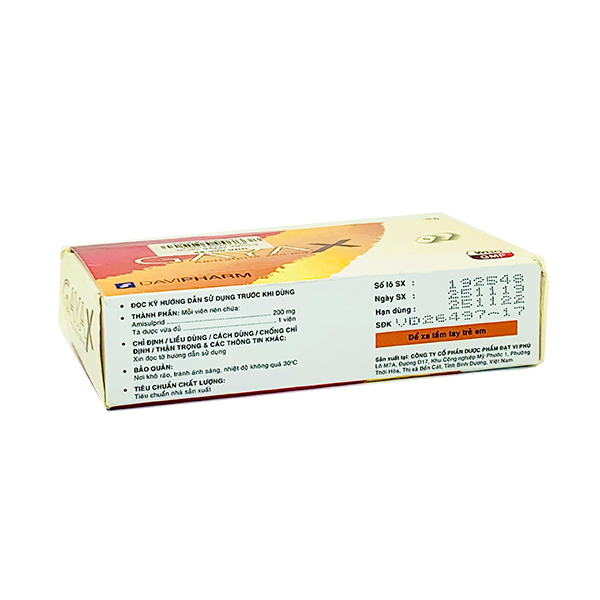 Gayax 200mg - Giảm triệu chứng Tâm thần phân liệt