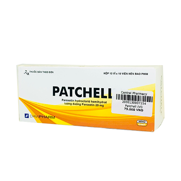 Patchell 20mg - Đặc trị trầm cảm