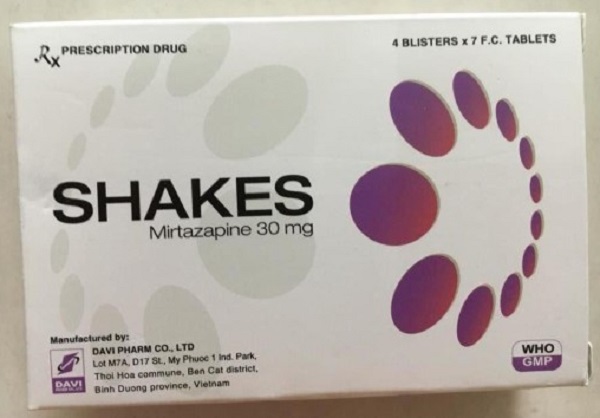 Shakes 30mg - Chống trầm cảm