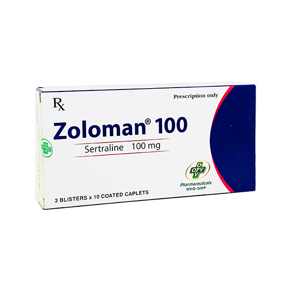 Zoloman 100 - Chống trầm cảm