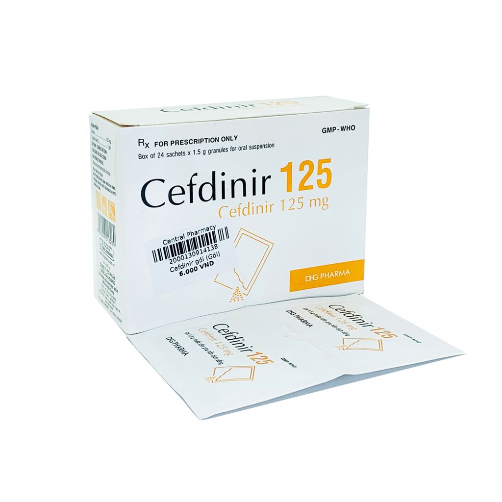 Cefdinir 125 DHG