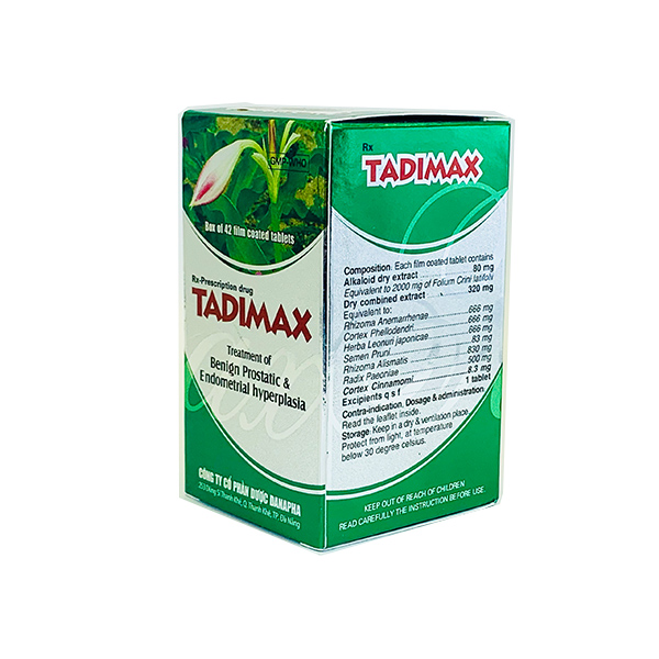 Tadimax - Lựa chọn TUYỆT VỜI cho U XƠ tử cung