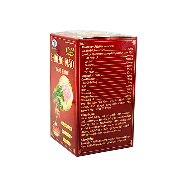 Dưỡng não Tâm Phúc Gold